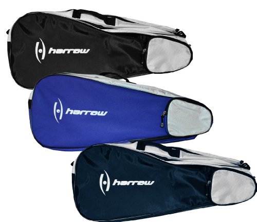 Harrow 3 Racquet Bag (Navy/White)