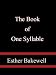 The Book of One Syllable