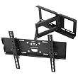 Ricoo � TV Wandhalterung R23 schwenkbar neigbar Plasma LCD LED Wandhalter f�r Fernseher mit 76 - 165cm (30 - 65") VESA universell passend fuer alle TV-Hersteller *** Ultra-Slim Variante mit Wandabstand nur 107 mm ***