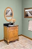 IMAGE OF Clairemont Elements Vanity (VAN060) Includes Top, Sink, and Mirror (MIR060)