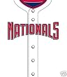 Washington Nationals Stretchable Book Covers