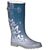 Women's Florets Gradual-Fade Rain Boots - Teal/ Silver