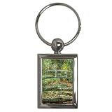 Le Pont Japonais a Giverny Monet Key Chain