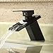 Rozinsanitary Oil Rubbed Bronze Waterfall Centerset Glass Bathroom Sink Faucet Mixer Tap