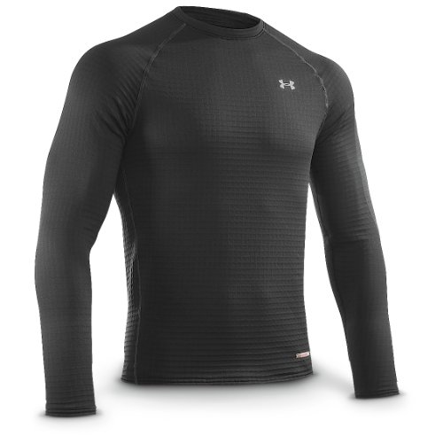 Mens UA Base™ 4.0 Longsleeve Crew Tops by Under Armour