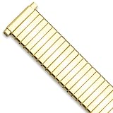 Men's Expansion Stretch Watch Band - Gold (fits 16mm to 21mm)