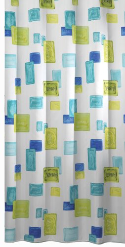 Sealskin  Duschvorhang Model Soap t&uuml;rkis (blauw/blue) B x H: 180 cm x 200 cm