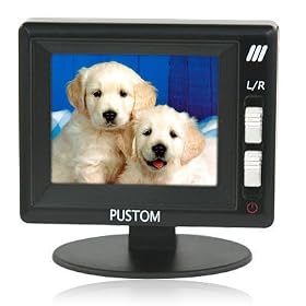 2.5" Inch LCD Colour Rear View Monitor with Speaker for Wireless Camera & Car