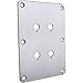 Dayton Audio DBPP-SI Double Binding Post Plate Silver Anodized
