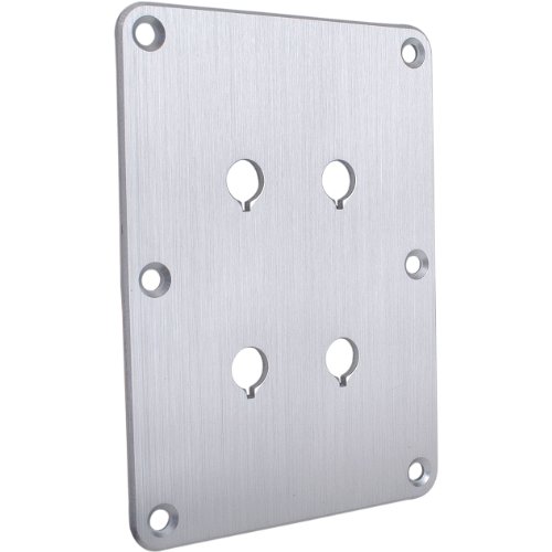 Dayton Audio DBPP-SI Double Binding Post Plate Silver Anodized