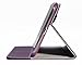 SUPCASE Samsung Galaxy Tab 3 8.0 inch Tablet Slim Hard Shell Leather Case with Auto Wake/Sleep - Purple, Multi-Angle Viewing, Business Card Holder