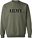 Army Logo Hoodies - Military Style Physical Training Hooded Sweatshirts. S-5XL