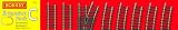 Hornby R8223 00 Gauge Extension Pack C TrakMat Packs and Accessory