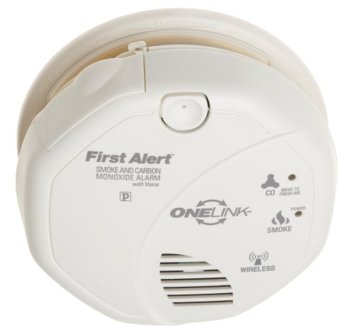 First Alert SCO501CN-3ST ONELINK Battery Operated Combination Smoke and Carbon Monoxide Alarm with Voice Location
