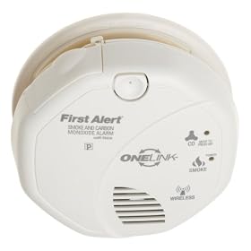 First Alert SCO501CN-3ST ONELINK Battery Operated Combination Smoke and Carbon Monoxide Alarm with Voice Location