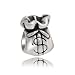 Bling Jewelry 925 Sterling Silver Money Bag Dollar Sign Bead Pandora Compatible
