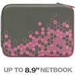 Belkin 8.9-Inch Notebook Sleeve (Soft Grey/Flamingo Pink)