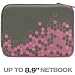 Belkin 8.9-Inch Notebook Sleeve (Soft Grey/Flamingo Pink)