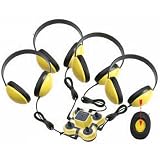 Califone 1114YL-4 Listening First Listening Center Yellow