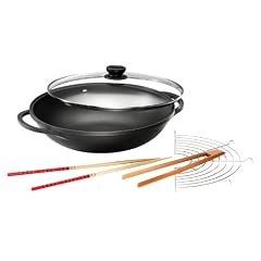 Karcher 120292 Aluguss Wok Mai Lin mit Zubeh�r, 36 cm