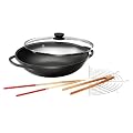 Karcher 120292 Aluguss Wok Mai Lin mit Zubeh�r, 36 cm