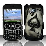 LG 900G for Stright Talk & Net 10 & Tracfone Accessory - Black Spade Skull  ....