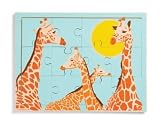 Kid O Noticing Differences Puzzle - Giraffes