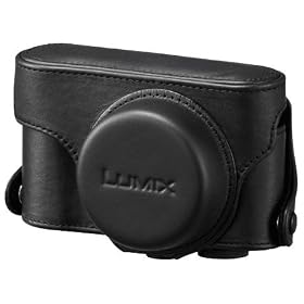 Panasonic DMW-CLX3E-K - Case for digital photo camera - leather