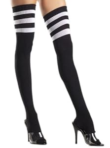 Costume Adventure Women's Sexy Referee Stockings
