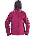 Damen Funktionsjacke, Outdoorjacke mit Kapuze, atmungsaktiv und robust