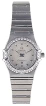 Omega Women's Constellation Quartz Mini Diamond Bezel Watch #1466.71.00