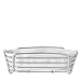 blomus DELARA Wire Serving Basket With Liner Moonbeam - Cream 12-1/4