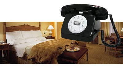 Hotel Phone Alarm Clock Picture