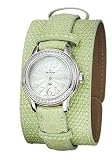 Zenith 16-1220-67-61-C534 Baby Doll Light Green Dial Leather Lizard Women's Watch