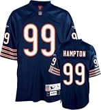 Dan Hampton Reebok NFL Navy Premier 1985 Throwback Chicago Bears Jersey - X-Large