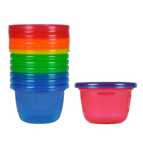 The First Years 6 Pack Take & Toss Snack Cups, 4.5 Ounce
