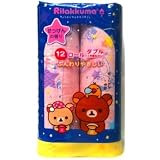 リラックマ トイレットペーパー ダブル３０ｍ１２ロール×８パック入