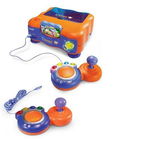 Buy V.SmileTM Deluxe TV Learning System, Console, 2 Joystick, 1 Smartridges & Adaptor