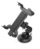GSI Super Quality In Car Windshield - Dashboard Docking Station Mount For Kindle Fire, Tablet Computers, E-Books, Portable DVD Players Etc. - Adjustable Tilt, Suction Cup Stand - Perfect Fit - For Travel Or Home Use
