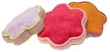 Review LittleMissMatched 1C68698 / LittleMissMatched Kooky Flowers Decorator Pillow, Set of 3