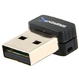 SABRENT USB 2.0 Mini Wifi Wireless 802.11N Adapter - Piano Black (REALTEK CHIPSET) USB-A11N