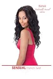 French Twist 100% Human Hair Weave Extensions By Sensual, 14 #1b Off Black