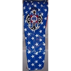 WWE REY MYSTERIO Pro KID'S Size American Flag PANTS