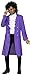 Fun World Men's Plus Size Purple Pain Adult Costume