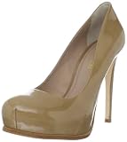 Pour La Victoire Women's Irina Platform Pump,Tobacco Foil Cloudy Patent,7.5 M US