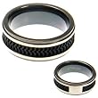 Titanium Ring with Carbon Fiber Titanium Ring with Carbon Fiber