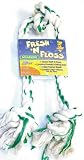 Booda Fresh N Floss 3 Knot Tug Rope Dog Toy, X-Large, Spearmint