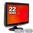 Samsung Touch Of Color T220HD 22-inch LCD HDTV Monitor