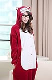 Skycastle(tm) High Quality Ali Cat Cartoon Animal Shaped Winter Unisex One-piece Pajamas Hoodie Sleepwear Cosplay Costume (XL)