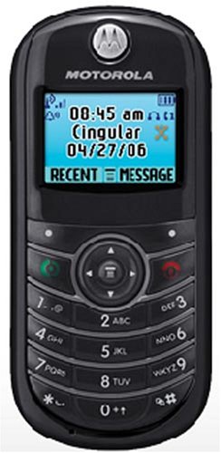 At&t Cingular Motorola C139 Cell Phone Go Phone